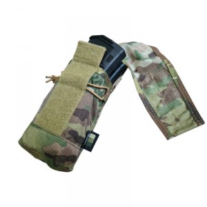 Закрытый подсумок MOLLE AK-CLS1 LEAF Multicam под 2 магазина АК 5.45, арт. LEAF-MAGAK-2-MC [LEAF]